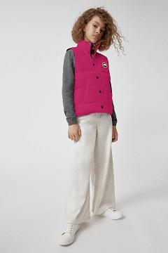 Chamarras Canada Goose Niños México - Vanier Chalecos Rosas KJ2347695
